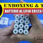 Batterie al Litio CR123/CR123A da 3V 1500mAh Non Ricaricabile 12pz – BONAI