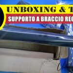 Supporto a braccio regolabile per doppio monitor – Amazon Basics