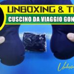 Cuscino da Viaggio Gonfiabile Portatile 2 pezzi