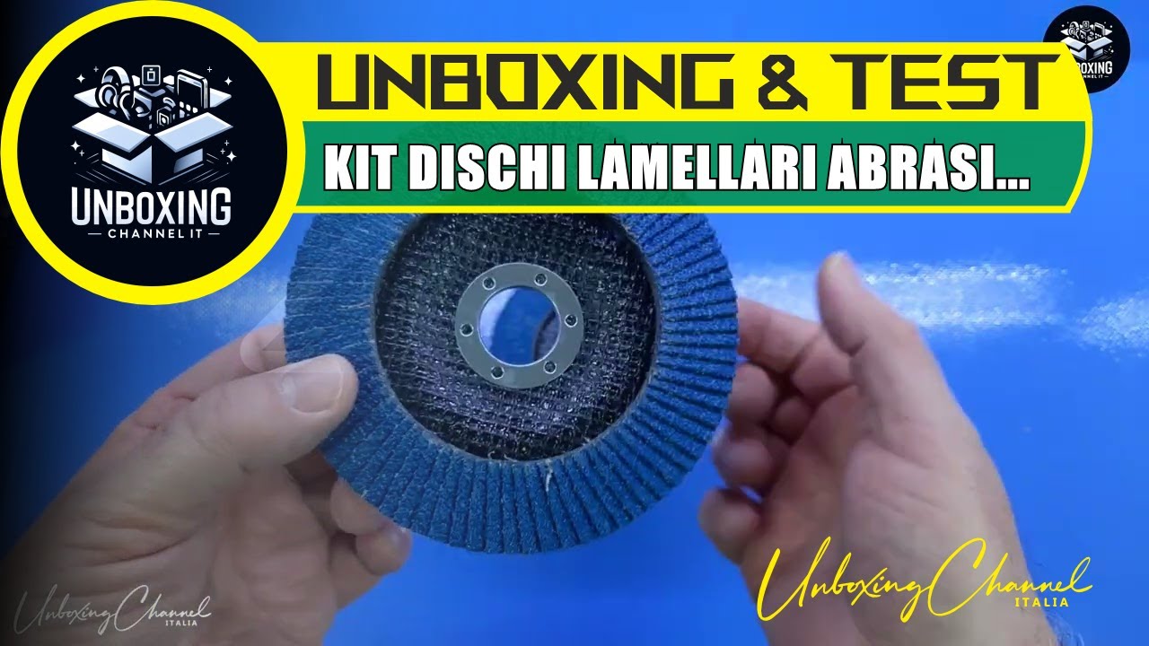 Kit Dischi Lamellari Abrasivi Per Smerigliatrice 10 Pezzi Grana 40 125mm X 22,23mm – Vuwo