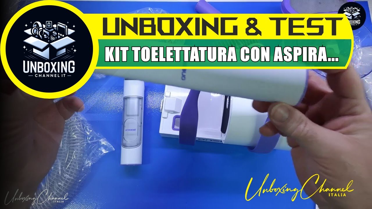 Kit Toelettatura Con Aspira Peli Per Cane Senza Fili, 5200mah – Oneisall